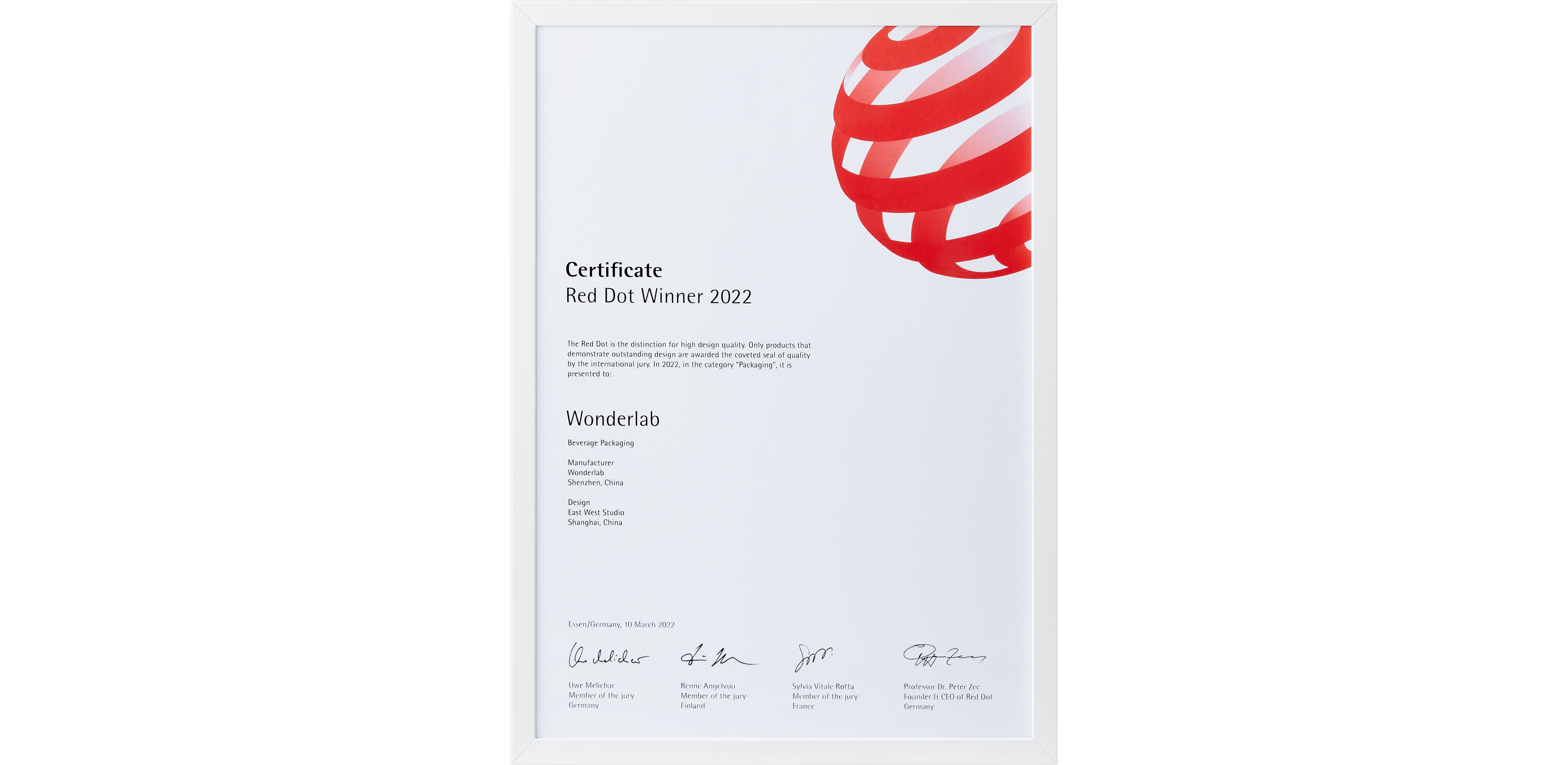 Red Dot Design Award